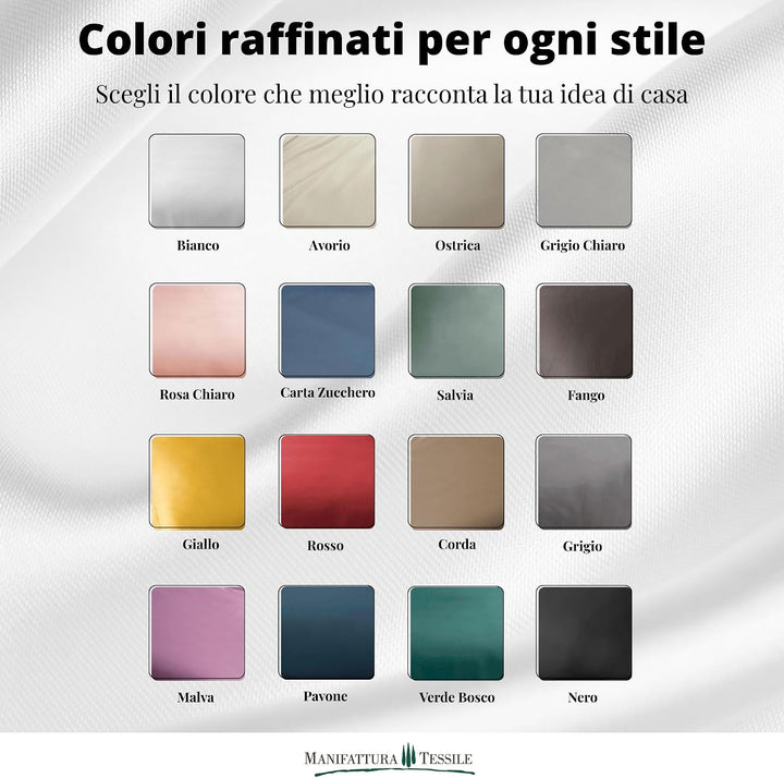 Einfarbige Baumwoll-Satin-Bettwäsche - Salbei, 90x200 Single Maxi Salbei 90x200 Single Maxi, Salbei