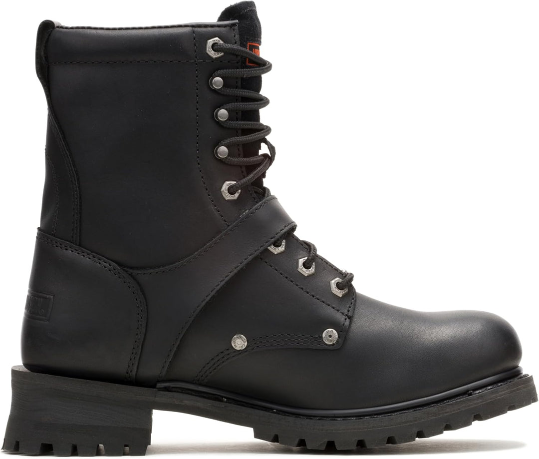 HARLEY-DAVIDSON FOOTWEAR Damen Verblasster Ruhm Motorradstiefel 43 EU Schwarz, 43 EU Schwarz