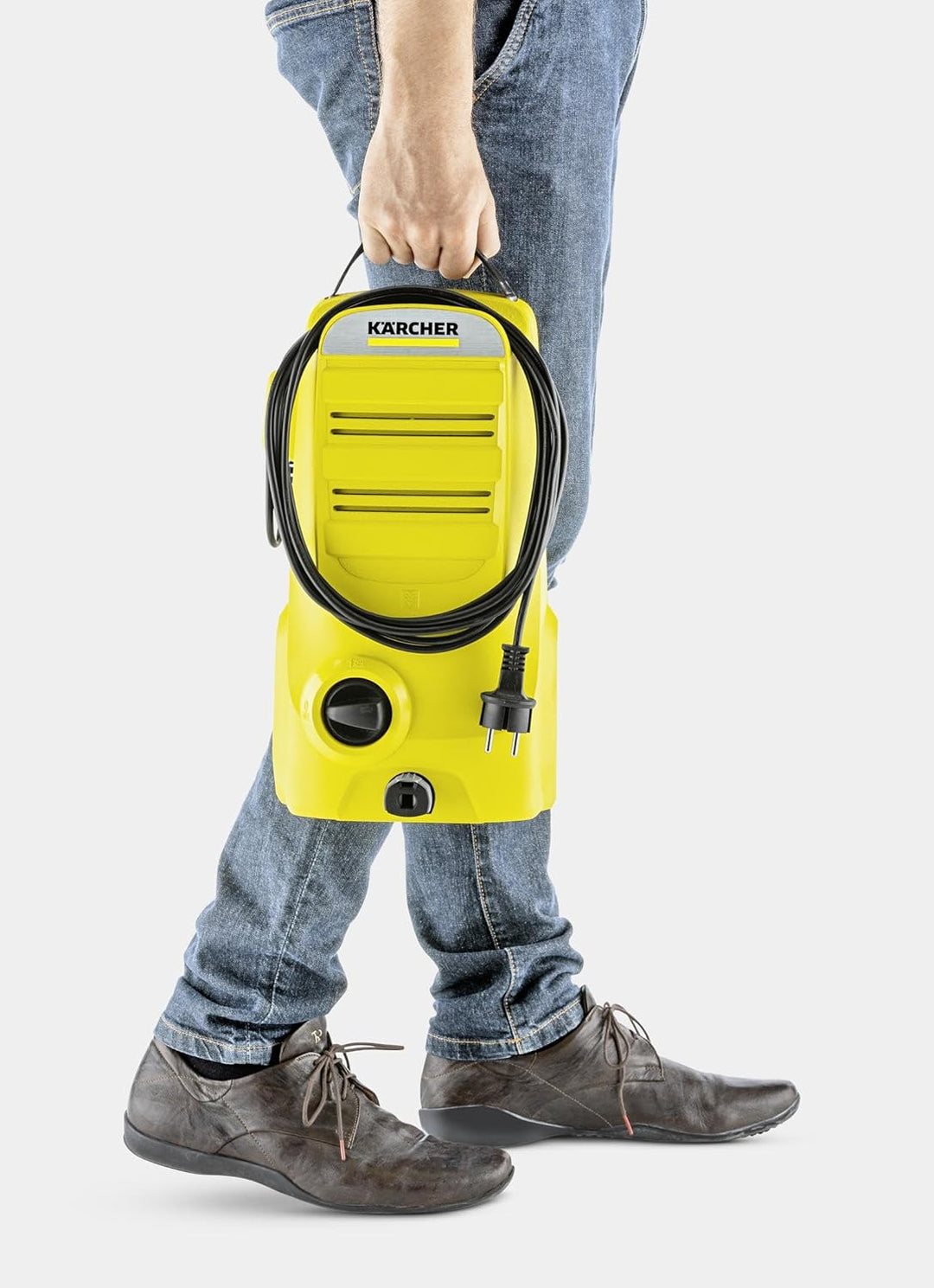 Kärcher Hochdruckreiniger K 2 Compact, die kraftvollste Lösung in Compact-Form, für leichtere Versch
