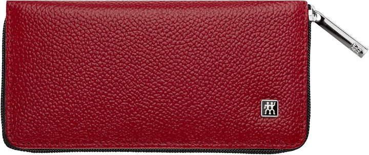 ZWILLING Maniküre Pflege Set, 5-teilig, Asian Competence, Leder, Geschenkset, Premium, Rot
