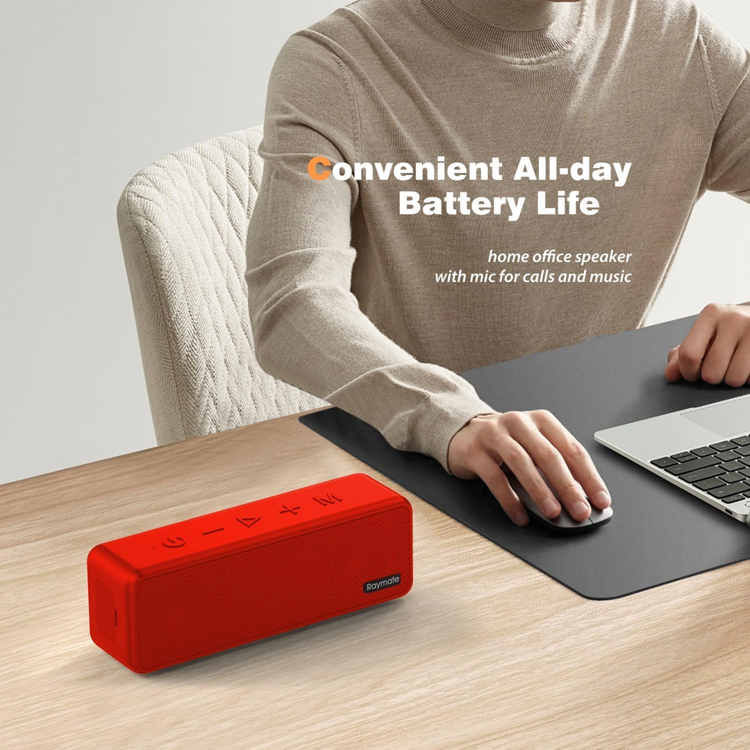 Raymate Bluetooth Speakers, 20W IPX7 Waterproof Speaker Wireless Bluetooth-V5.0, HiFi Stereo Sound,
