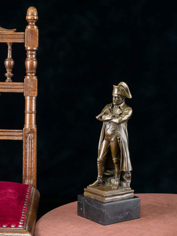 aubaho Bronze Napoleon Bronzeskulptur 31cm Bronzefigur Skulptur Figur antik Stil