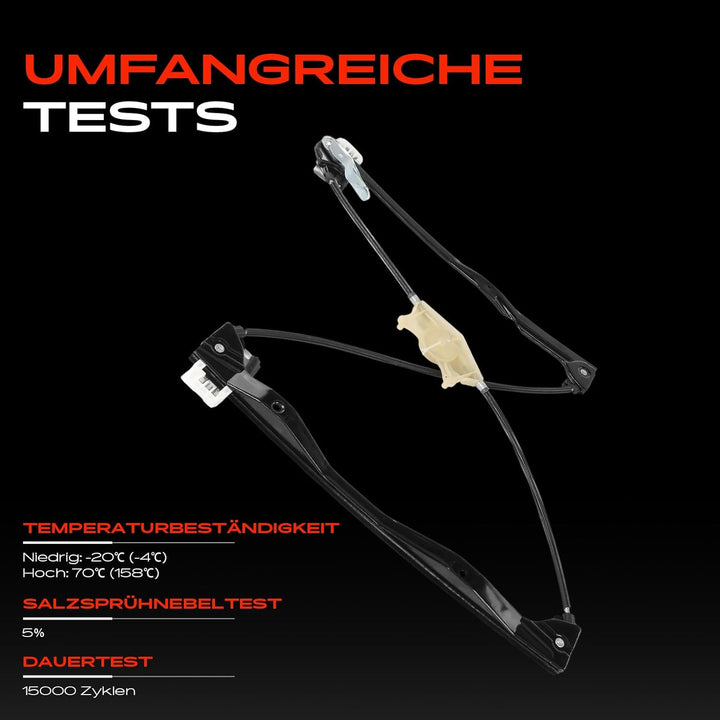 Frankberg Fensterheber Vorne Rechts Kompatibel mit T-o-u-r-a-n 1T1, 1T2 1T3 MPV 2003-2015 1T1837462