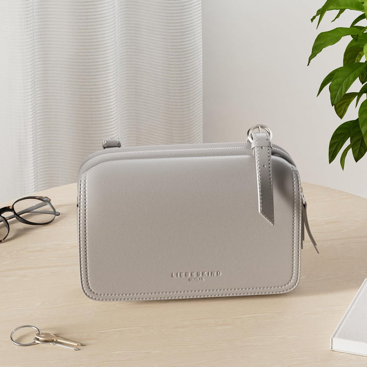 Liebeskind Damen Mareike Crossbody Umhängetasche Honey Grey, Honey Grey