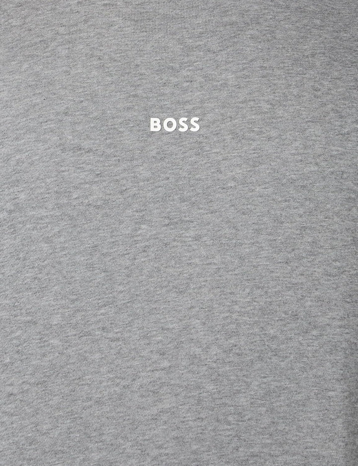 BOSS Herren Wesmallcrew Sweatshirt 6XL Light/Pastel Grey51, 6XL Light/Pastel Grey51