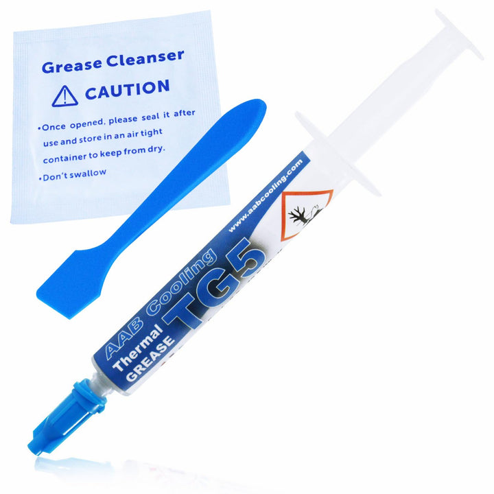 AABCOOLING Thermal Grease 5-4g - Hochleistungs 12,5W/mK Wärmeleitpaste mit Silber - Hoher Wärmeleitf