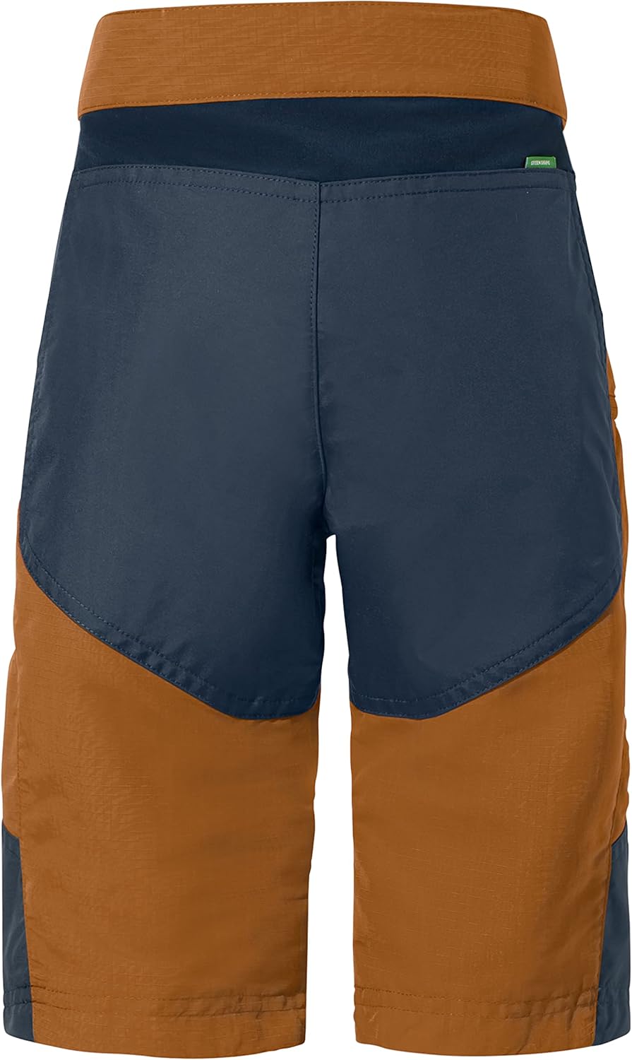 VAUDE Unisex Kinder Hose Kids Caprea Antimos Shorts 104 Silt Brown, 104 Silt Brown
