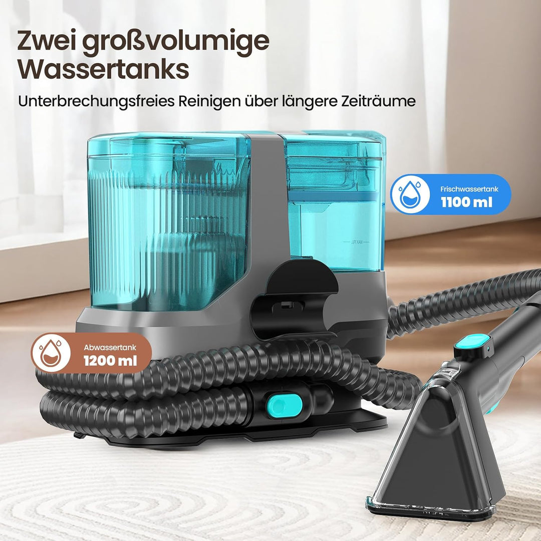 C688 Nass-Trocken-Sauger, 25.000 Pa, 1.800 W, 4-in-1. Mit Heiz- &amp; Desinfektionsfunktion, LED-Display