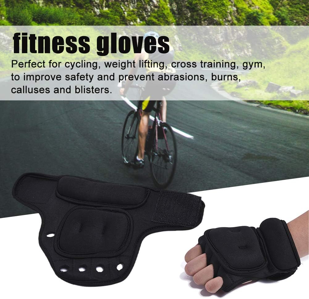 Gewichtete Handschuhe, 1 kg, Sandsack, Gewichtshandschuhe, Trainingshandschuhe mit Handgelenkstütze,