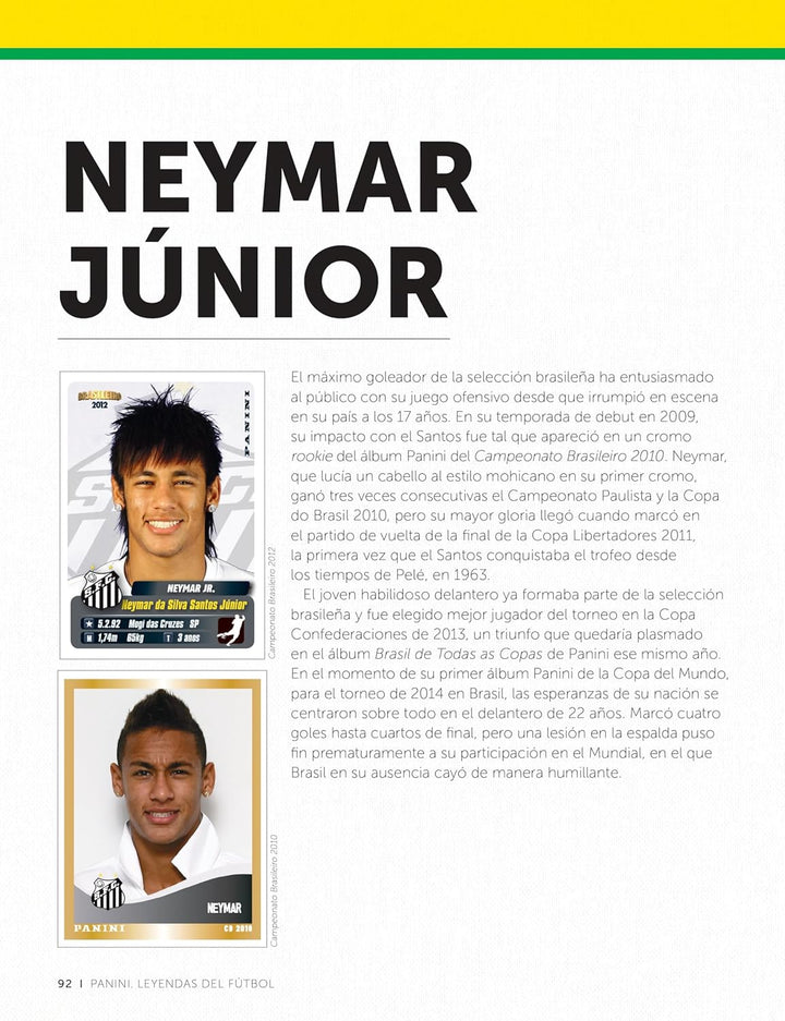 Leyendas del fútbol: Los mejores cromos de fútbol del mundo, Gebundenes Buch