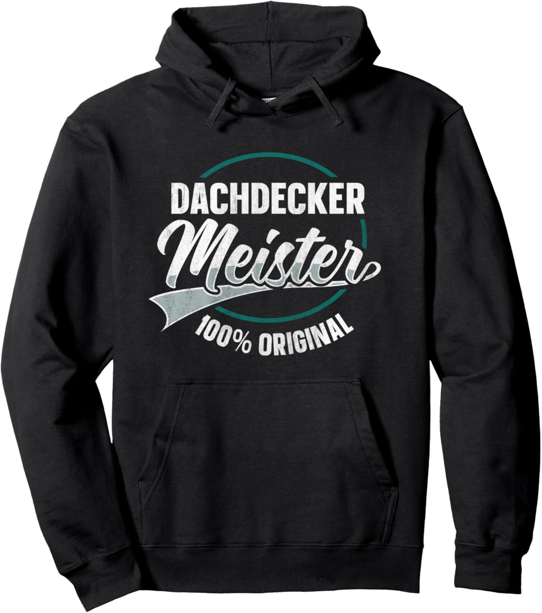 Dachdecker Meister, Geschenk als Dachdecker Zubehör Männer Pullover Hoodie