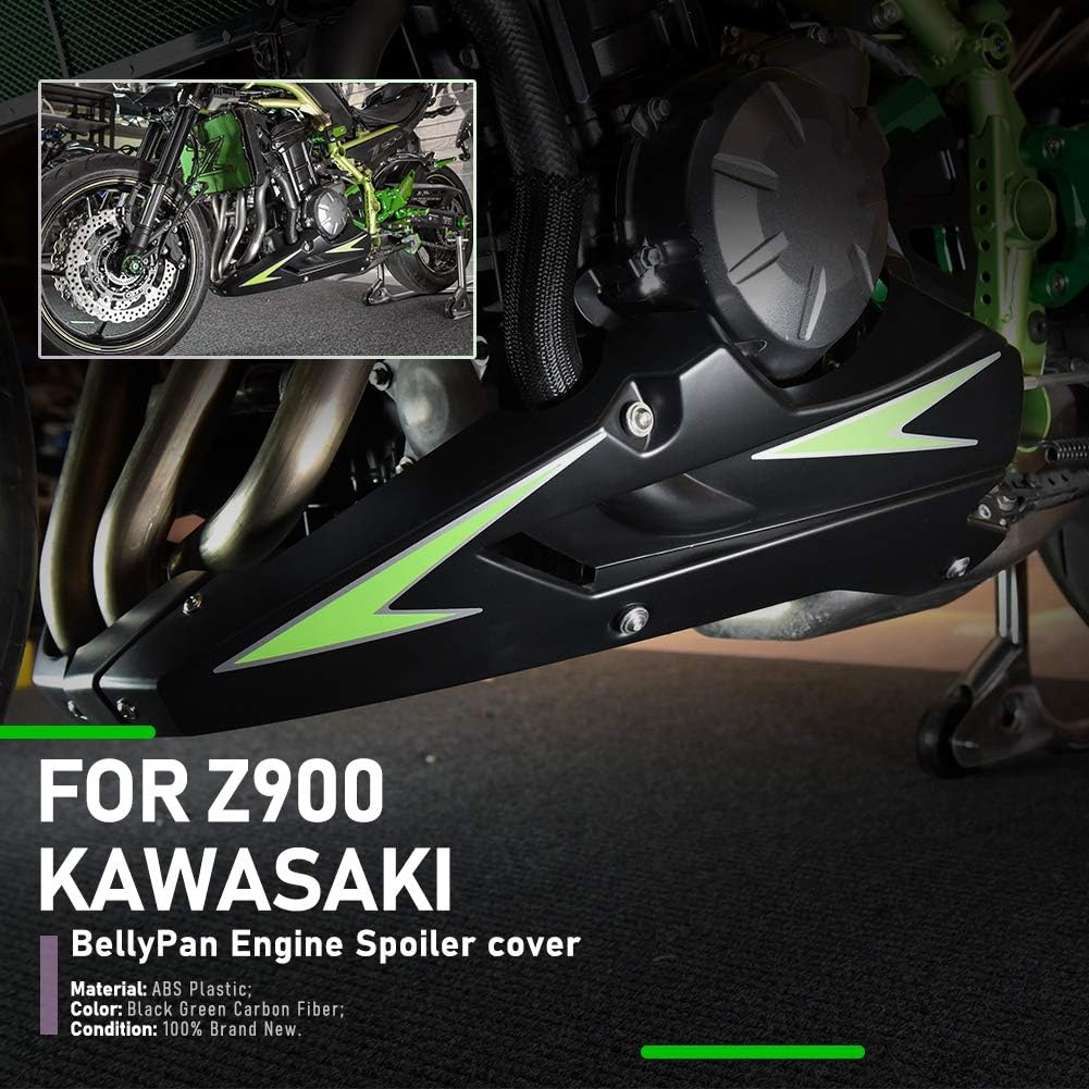 Fayedenicy Motorrad Bellypan Belly Pan Motor Spoiler Verkleidung Abdeckung Karosserierahmen Kit Schu