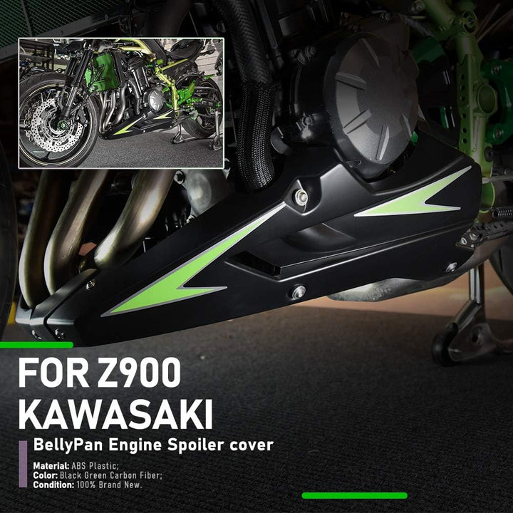Fayedenicy Motorrad Bellypan Belly Pan Motor Spoiler Verkleidung Abdeckung Karosserierahmen Kit Schu