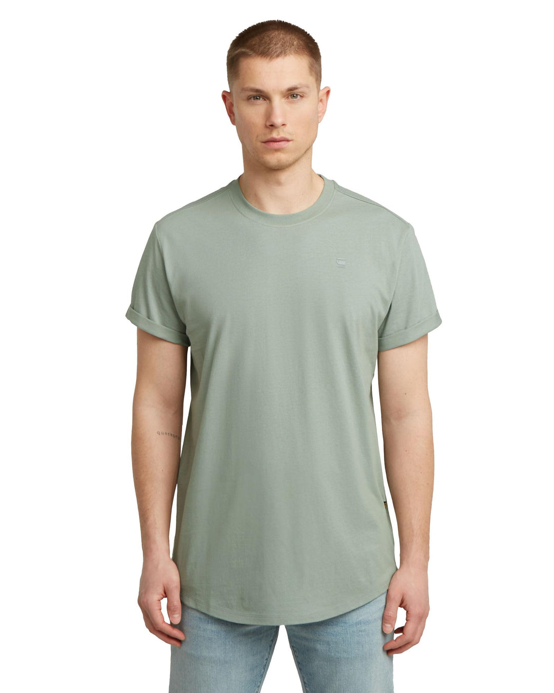 G-Star Herren Lash Sports Graphic Relaxed T-Shirts S Blau (Iceberg Green D16396-b353-c959), S Blau (