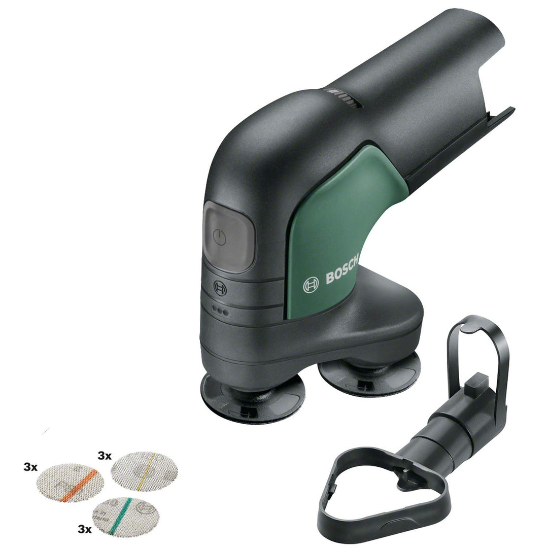 Bosch Akku Schleif- und Poliermaschine EasyCurvSander 12 (ohne Akku, 12 Volt System, Schleifteller-∅