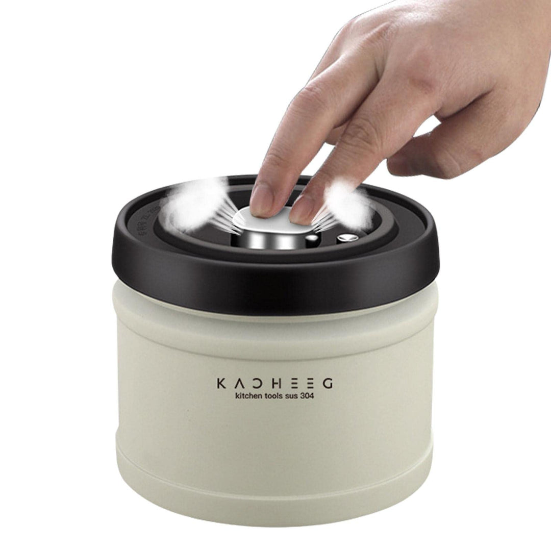 Vakuum-Aufbewahrung von Kaffee, Behälter mit Leerpumpe, Behälter für Vakuumbehälter für Kaffeebohnen