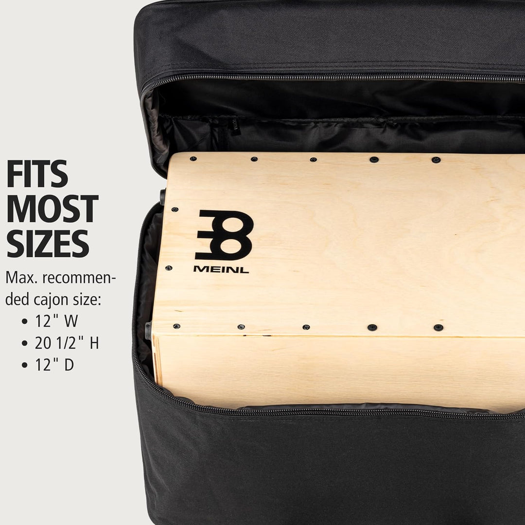 Meinl Percussion Standard Cajon Bag in –bietet fast jedem Cajon in Standardgrösse optimalen Schutz -