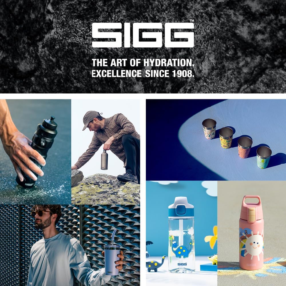 SIGG - Edelstahl Trinkflasche - Shield ONE - Für Kohlensäurehaltige Getränke Geeignet - Auslaufsiche