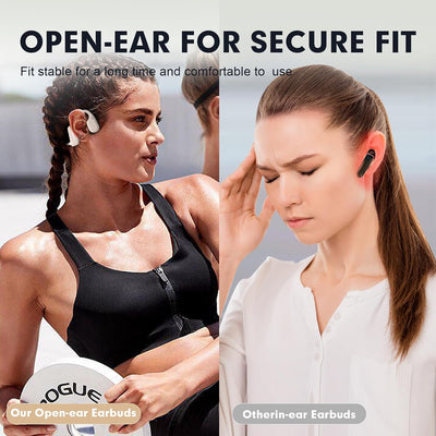 Knochenschall Kopfhörer kabellos Bluetooth Bone Conduction Headphones Open Ear Kopfhörer Bluetooth S