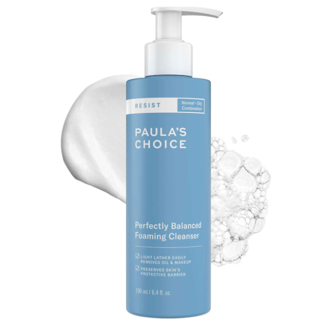 Paula'S Choice Anti-Aging Moisturizing Foaming Cleaner für Mischhaut und fettige Haut 190ml Weiss