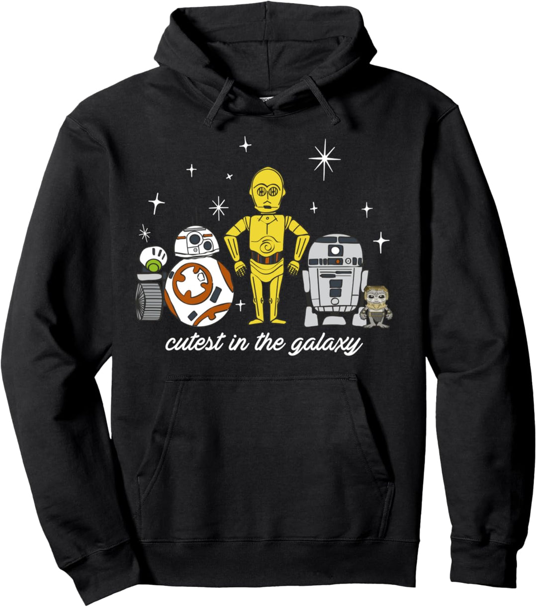 Star Wars: The Rise Of Skywalker Babu Frik And Droids Cutest Pullover Hoodie