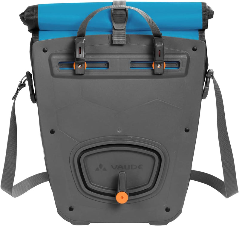 VAUDE Fahrradtasche für Gepäckträger Aqua Back Single 1 x 24 L in 24 l Icicle, 24 l Icicle