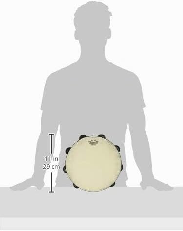 Remo TA-5210-70 Tambourine 10" doppelreihig, 10" doppelreihig