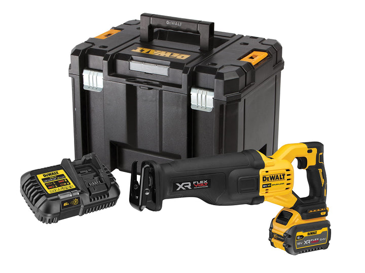 DEWALT Sable Compacta sin escobillas XR 18V FV Advantage sin cargador/batería y maletín TSTAK II Mul