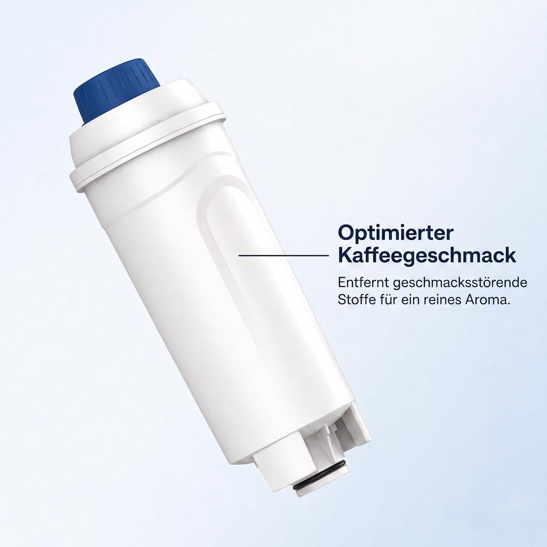 Wasserfilter kompatibel mit De'Longhi® DLSC002 – Zertifizierter Premium-Ersatzfilter für Magnifica®