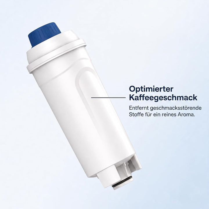 Wasserfilter kompatibel mit De'Longhi® DLSC002 – Zertifizierter Premium-Ersatzfilter für Magnifica®