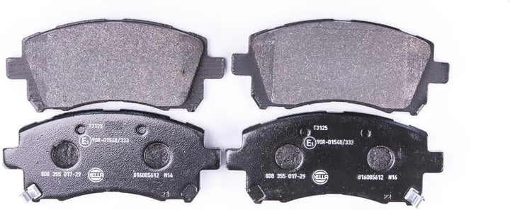 HELLA PAGID 8DB 355 017-291 Bremsbelagsatz - T3125 - Dicke/Stärke: 17mm - Bremssystem: Akebono - mit