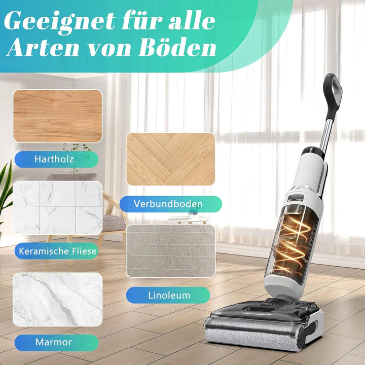 Zubehörset für Tineco Floor One Stretch S6/S7 Stretch Ultra/Switch S6 Nass und Trockensauger Ersatzt