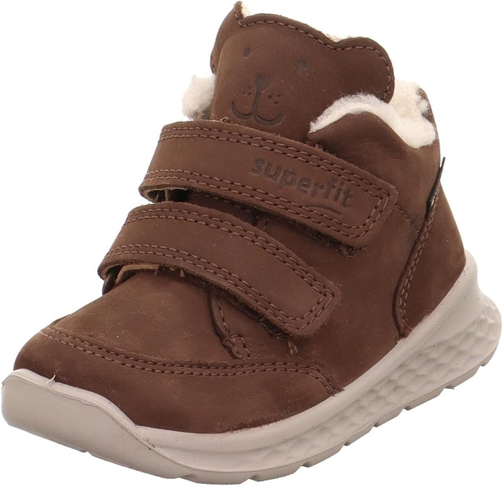 Superfit Jungen BREEZE leicht gefütterte Gore-Tex Lauflernschuh 21 EU Schmal Braun 3010, 21 EU Schma