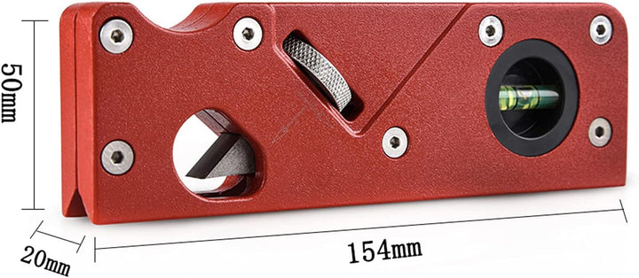Multifunktionshobel Holzbearbeitungshobel, 45-Grad Fasenhobel 1/8" 3/16" 1/4" Radius Konturen Kanten