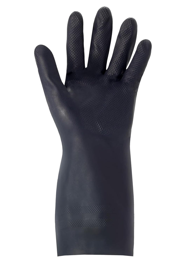 Ansell AlphaTec 29-500 Neoprenhandschuhe, Chemikalien- und Flüssigkeitsschutz, Schwarz, Grösse 10 (1