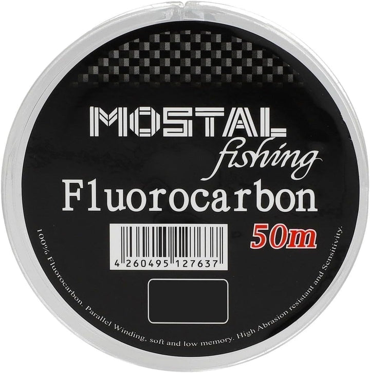 Fluorocarbon 50m Spule Vorfachschnur Fluoro Carbon Schnur versch. Durchmesser 0,22mm / 5,6kg, 0,22mm