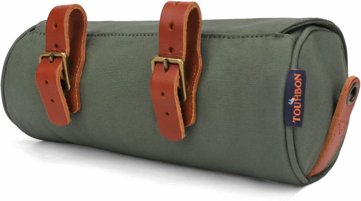 TOURBON Cycling Front Lenkertasche wasserdichte Werkzeugtasche für Fahrradtaschen - Grün