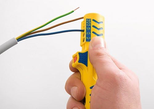 Jokari Kabelverarbeitungs-Set Secura II (für Coaxialkabel ø 4,8-7,5 mm und Rundkabel ø 8-13 mm, Abis