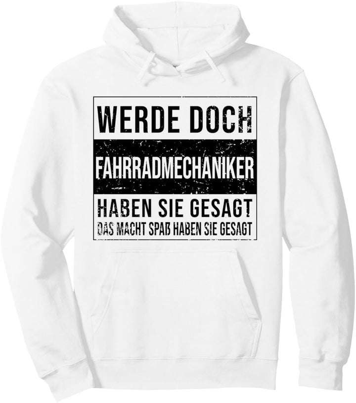 Bikes Geburtstag Arbeit witzige Fahrradmechaniker Pullover Hoodie