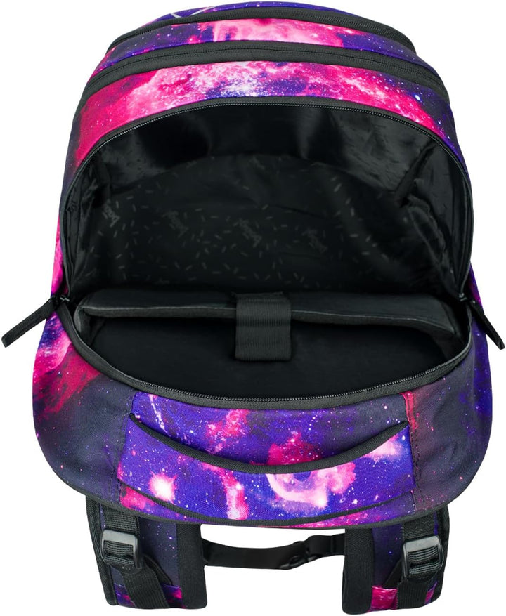 Baagl Schulrucksack für Jungen Mädchen Teenager - Skate Max - Skateboard Rucksack - Kinderrucksack m