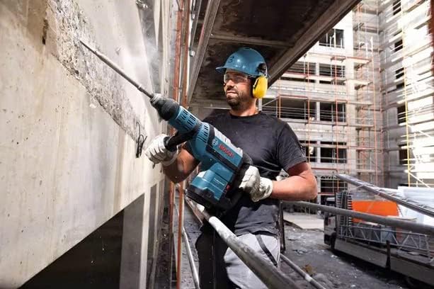 Bosch Professional Bohrhammer mit SDS max GBH 8-45 D (12,5 J Schlagenergie, inkl. Zusatzgriff, im Ha