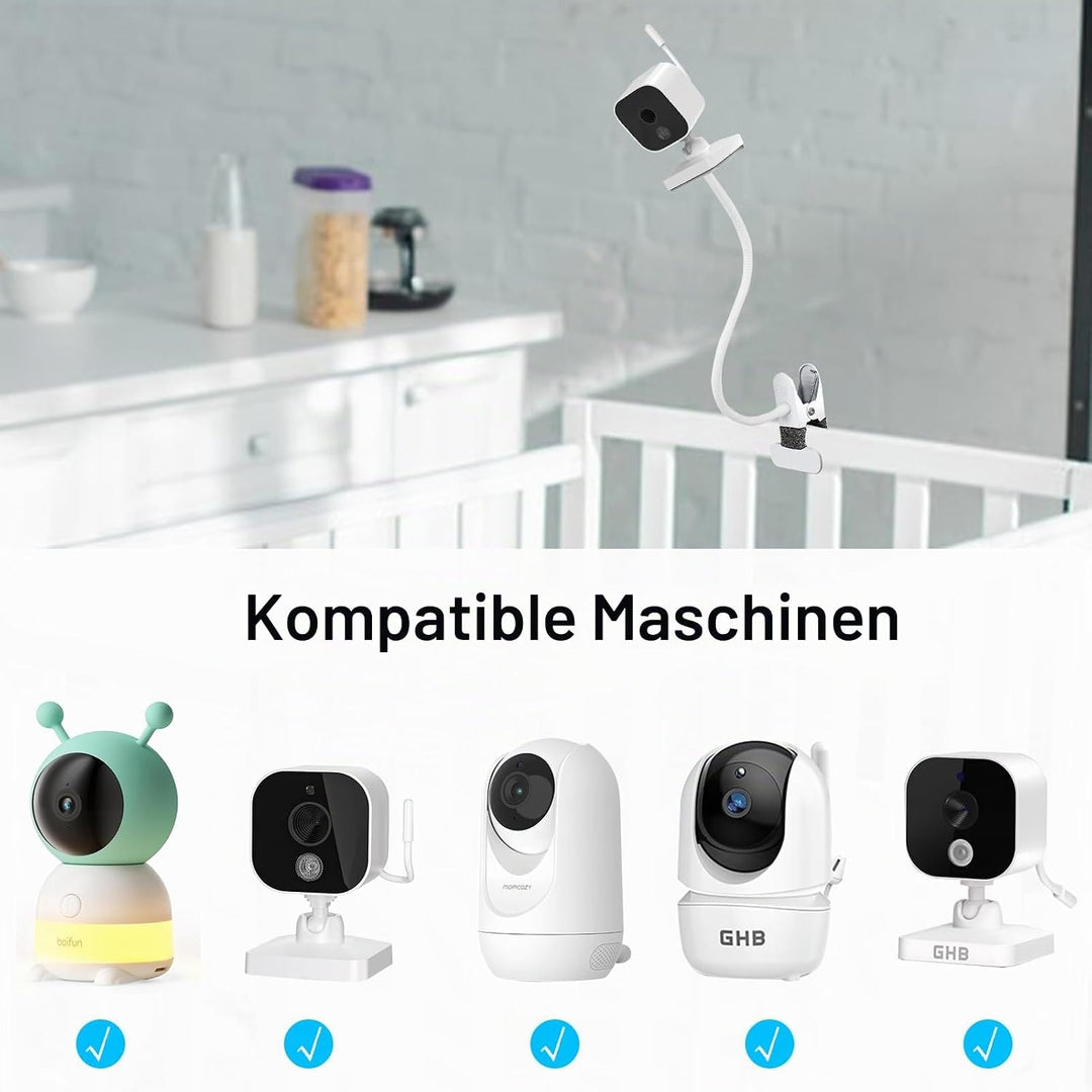 Universal Halterung für GHB Babyphone ABM700/SM50B, Baby Kamera Halter für momcozy Video Baby Monito