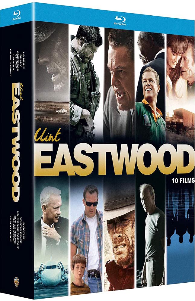 Clint eastwood - coffret blu ray 10 films [blu-ray], Blu-ray