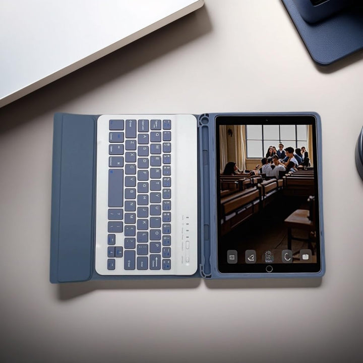Tastatur Hülle für iPad mini 5/4/3/2/1 7,9" Hülle mit Tastatur Magnetische Abnehmbare QWERTY für iPa