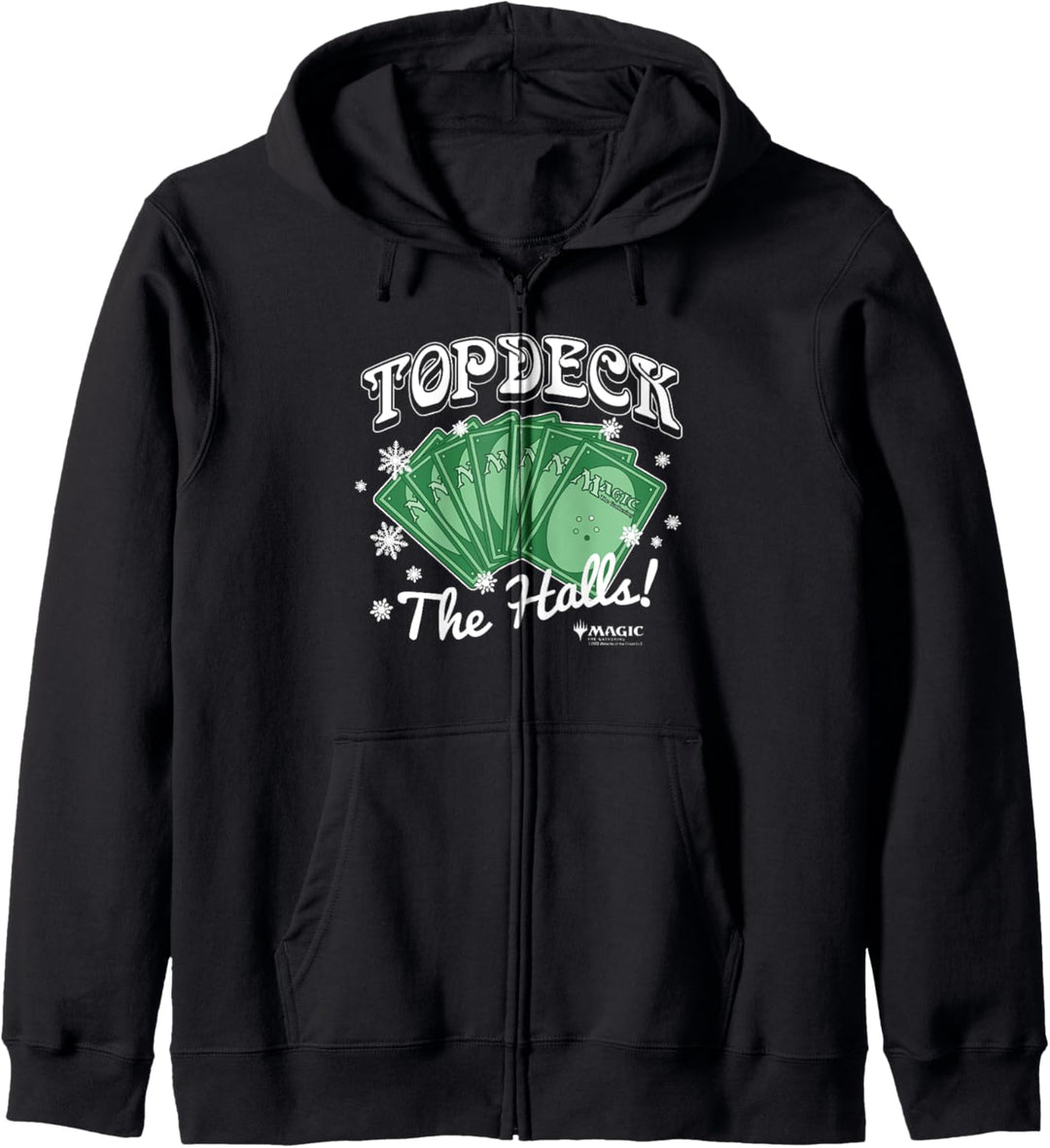 Magic: The Gathering Christmas Top Deck The Halls Kapuzenjacke