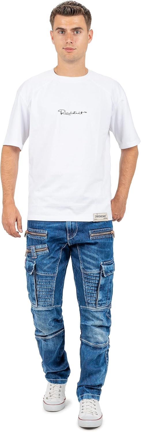 Cipo & Baxx Herren Jeans CD798-bans Blau W30/L32 30W / 32L Blau - 11, 30W / 32L Blau - 11