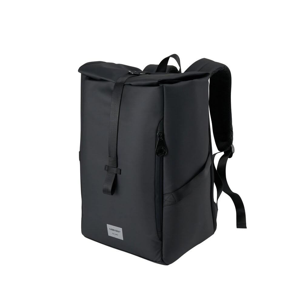 Cabin Max ISEO 40x20x25 Rolltop-Rucksack, Handgepäck, passend für Ryanair-Untersitz-Kabinentaschen (
