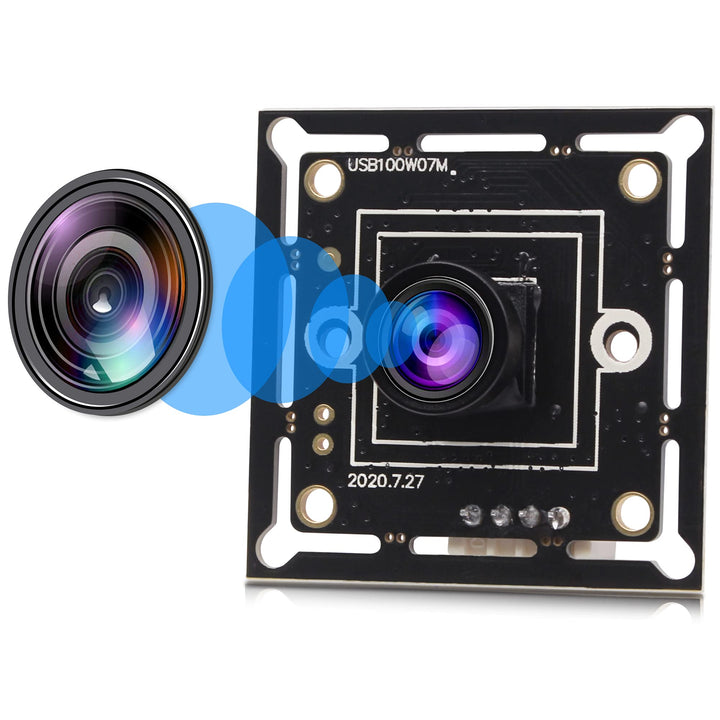 G 30fps USB Kameramodul 1mp Webcam modul Weitwinkel HD Webkamera,720P 45grad Objektiv USB mit Kamera