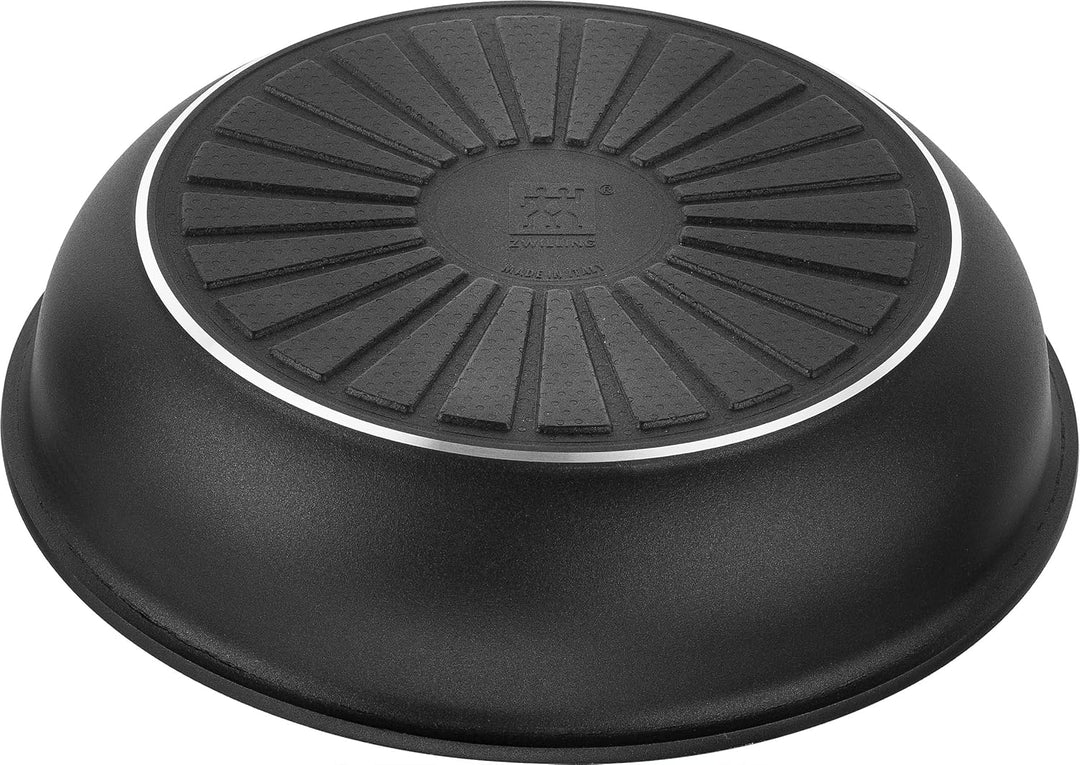 ZWILLING Unlock Bratpfannen-Set 3-tlg. (24, 28 cm + Griff) mit Keramikbeschichtung, Abnehmbarer Grif