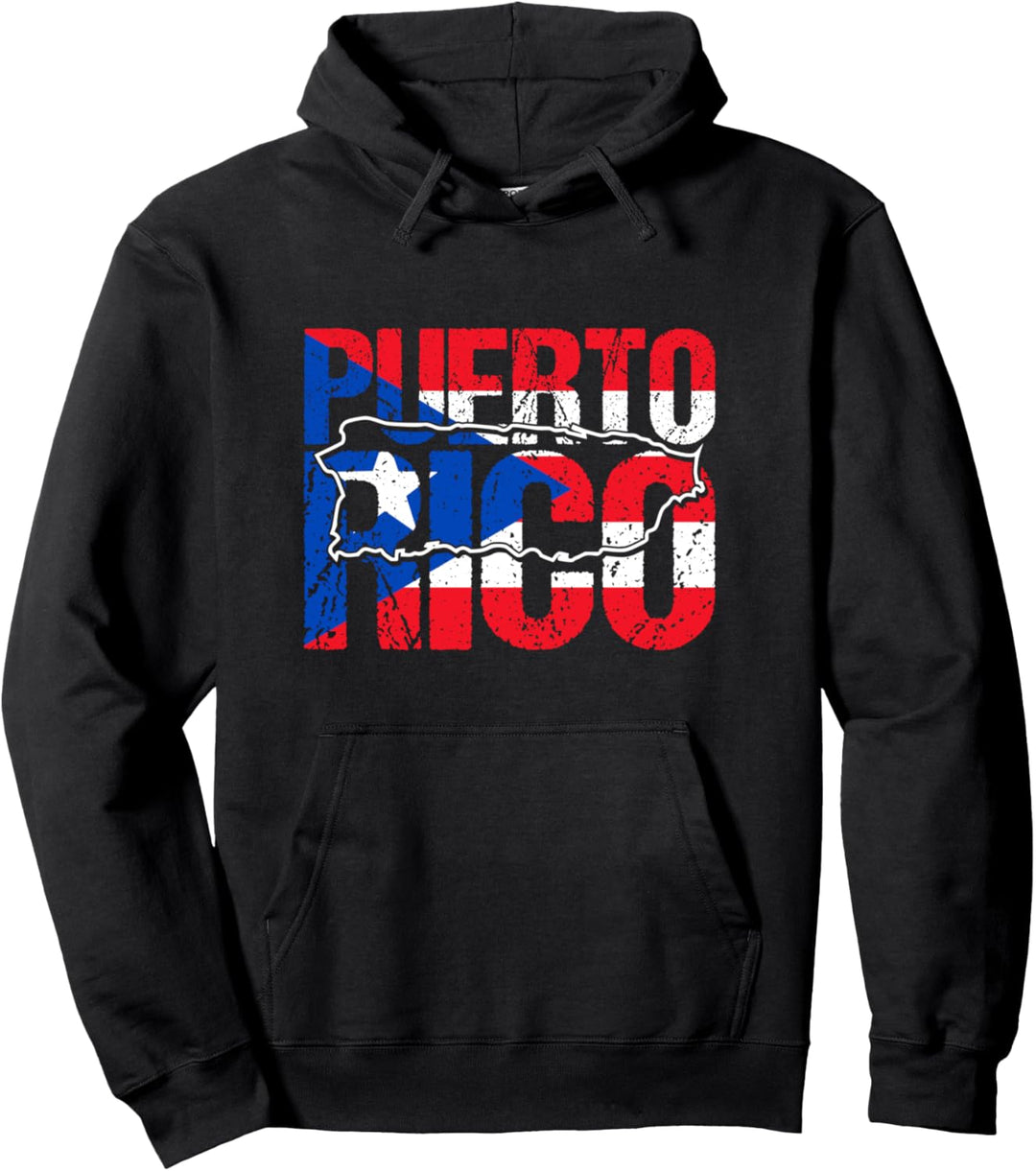 Puerto Rico Se Levanta Puerto Rican Pride Boricua Proud Pullover Hoodie
